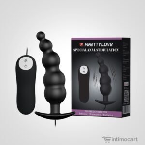 pretty love anal vibrator, beaded anal vibrator