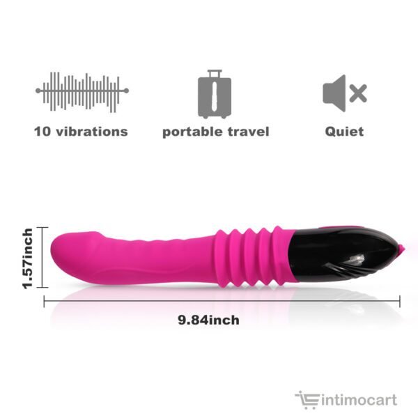 Thrusting Dildo Vibrator | Realistic Pleasure | Intimocart Thrusting Dildo Vibrator | Realistic Pleasure | Intimocart
