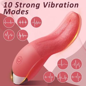 Realistic-tongue-licking-vibrator-intimocart, sex toys for women, sex toys online