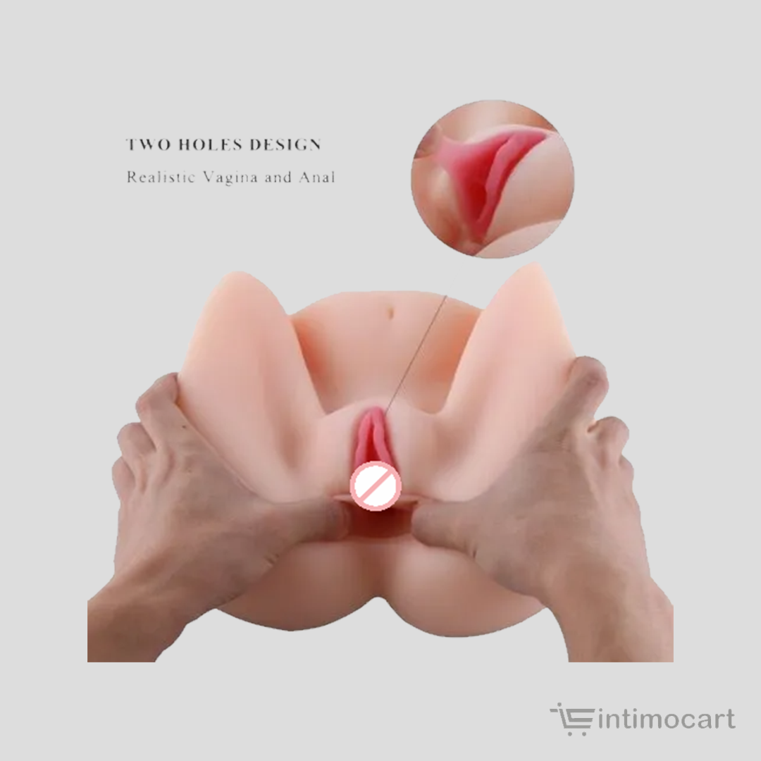 half doll pussy and anal masturbator, intimocart, Buy sex toys online, sex toys for men, sex dolls, half doll, pussy doll