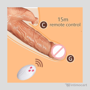 Thrusting Realistic Wireless Remote Dildo, Intimocart, Sex Toys for women, Sex Toys Online
