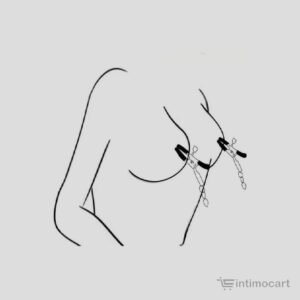 Nipple Clamp With Chain, Sex toys in India, Intimocart