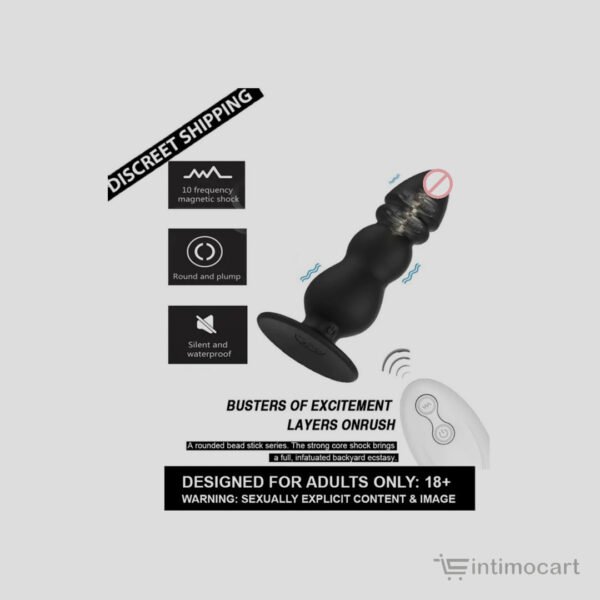 Shock Anal Plug Wireless Vibrator | Discreet & Rechargeable