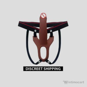 6.7 inch hallow strap on dildo, sex toys for men, male sex toys, male strap on dildo, sex toys online, sex toys in India, Intimocart