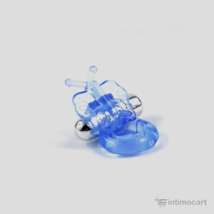 Blue butterfly vibrating cock ring, sex toys online, sex toys for men, male sex toys, sex toys in India, Intimocart, penis ring