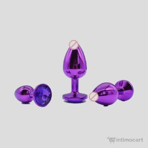 purple meta butt plug, sex toys online, sex toys in India, Intimocart