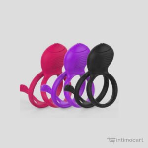 Rive Dual Vibrating Cock Ring, male sex toys, sex toys for men, sex toys online, sex toys in India, Intimocart, penis cock ring
